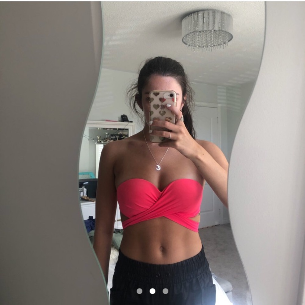 Pink bikini